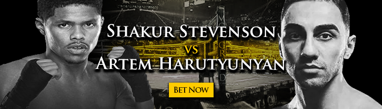 Shakur Stevenson vs. Artem Harutyunyan Boxing Betting